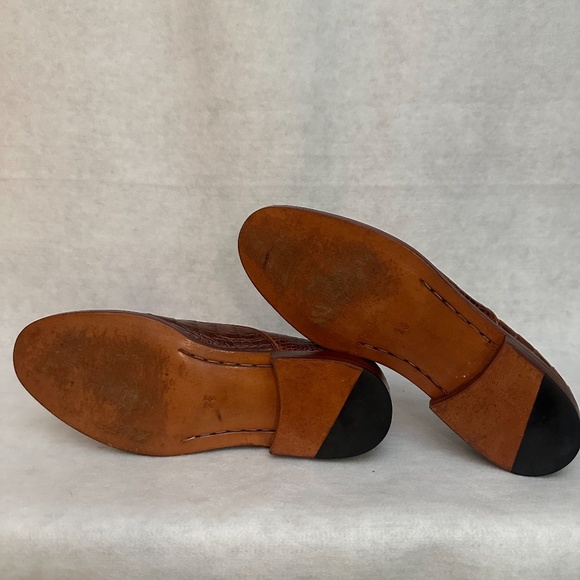 Crocodile Oxfords EU43 / US size 10 Genuine crocodile leather CITES certified